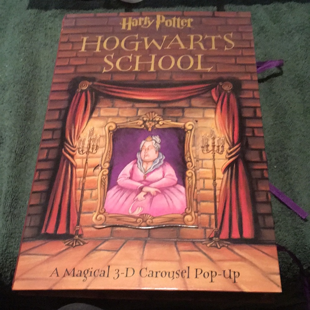 Vintage “Harry Potter Hogwarts School Pop-up Book”